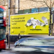 perk brings expenses to life with bursting billboard stunt