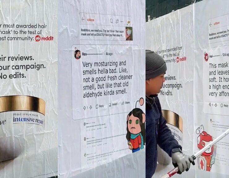 dove flyposts reddit reviews good and bad across ny