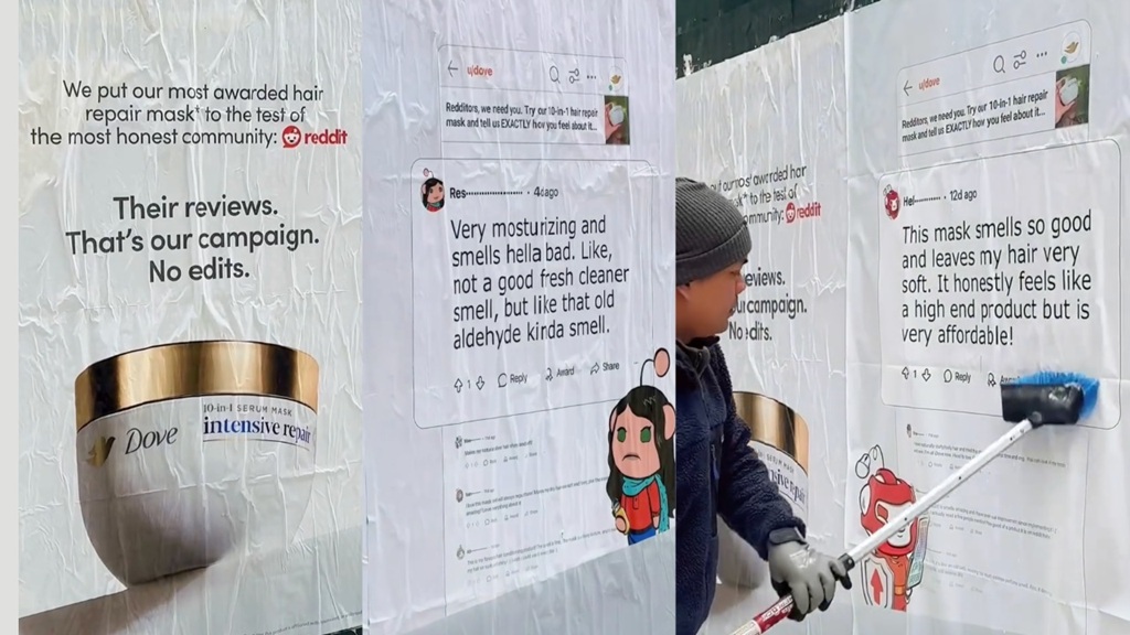 dove flyposts reddit reviews good and bad across ny