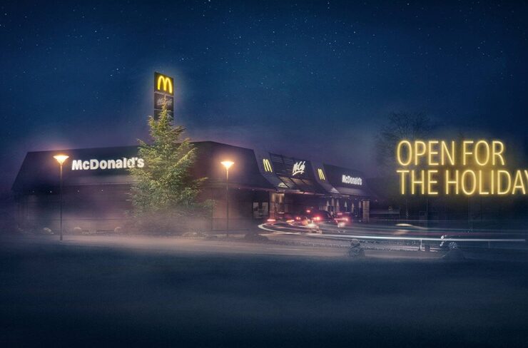 the perspective christmas tree