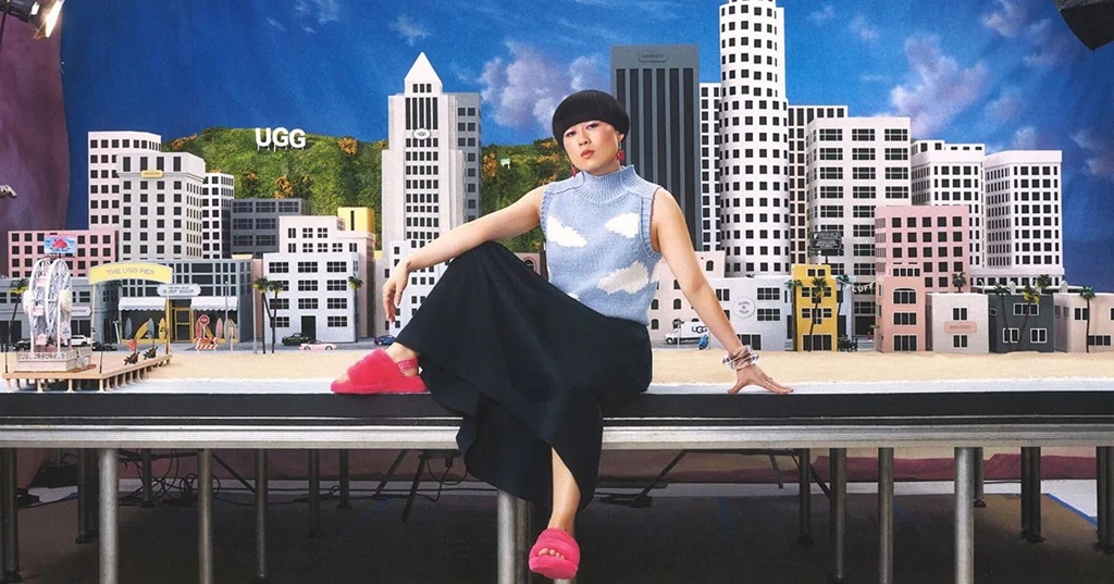 campaign stars comedian and actress atsuko okatsuka