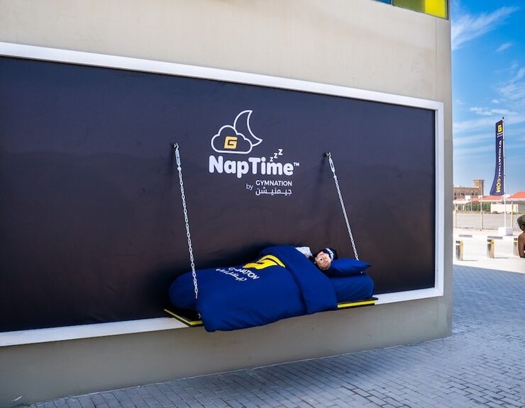 gymnation takes naptime