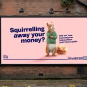 financial service firms enlist savvy squirrel to get brits investing