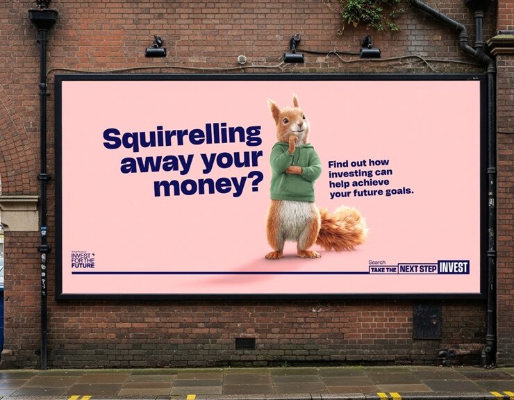 financial service firms enlist savvy squirrel to get brits investing