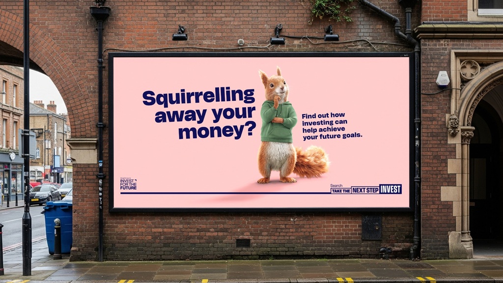 financial service firms enlist savvy squirrel to get brits investing
