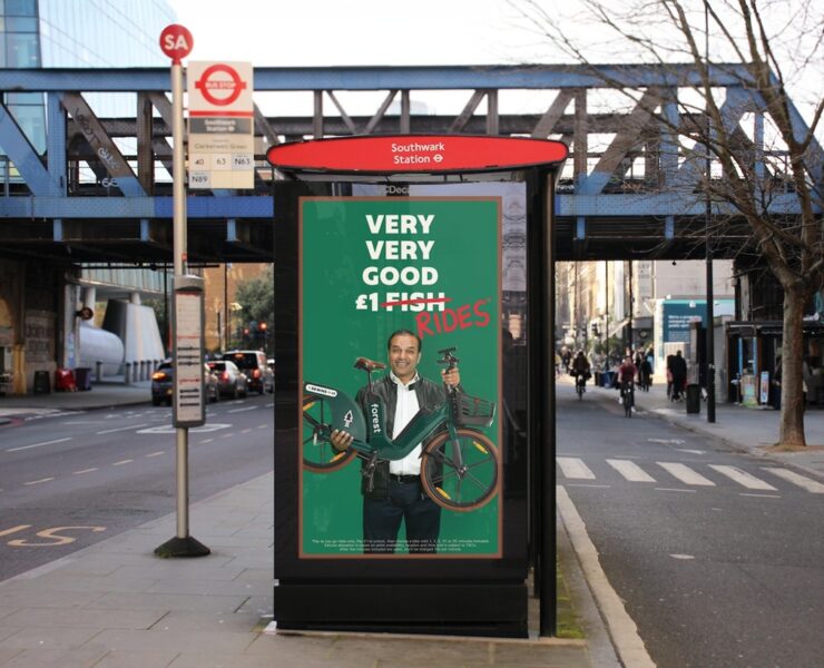 forest taps 1 fish man for 1 rides push