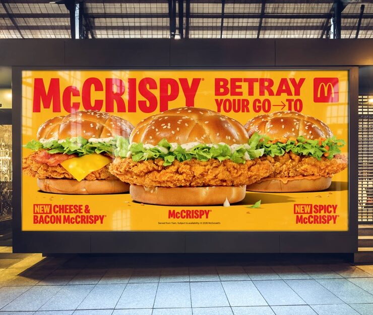 mccrispy. betray your go to