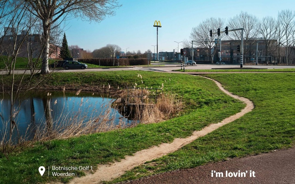 mcdonalds turns everyday shortcuts into an outdoor campaign