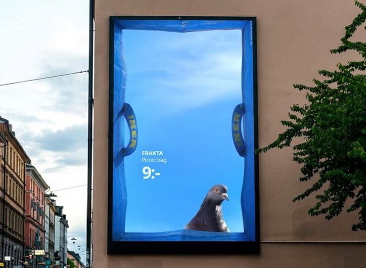 ikea swedens new campaign sees the world from the bottom of a bag