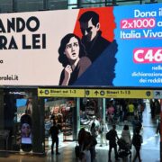 mussolini themed ads against meloni spark political row in italy
