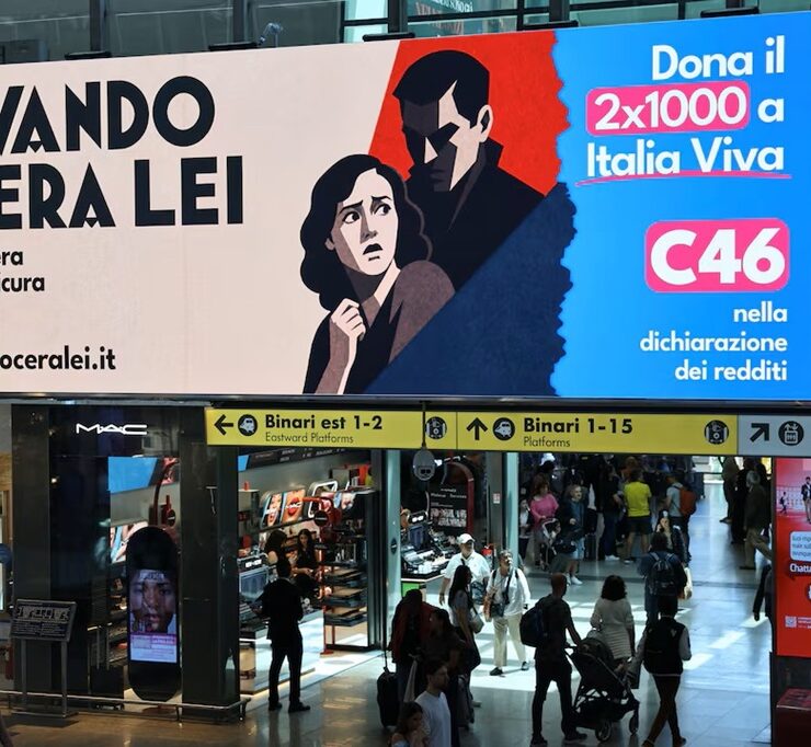 mussolini themed ads against meloni spark political row in italy