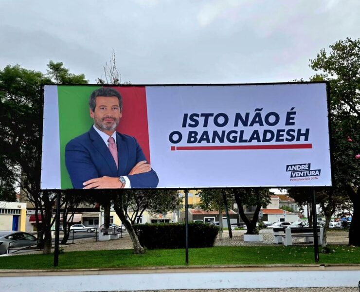 portuguese far right leaders billboard stating this is not bangladesh sparks outrage