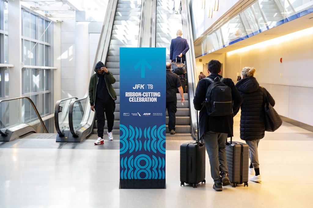 American Airlines • Управление портов Нью-Йорка и Нью-Джерси 2 reimagining jfks terminal 8 brand from the ground up4