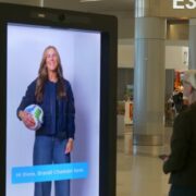brandi chastain san francisco mayor holograms greeting fifa world cup passengers