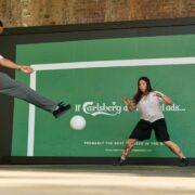 carlsberg launches ‘goal posters to celebrate football