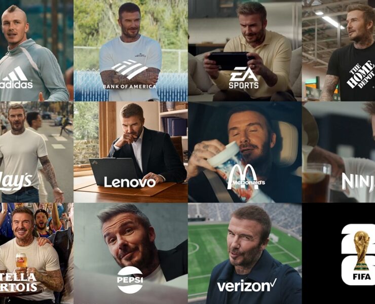 david beckham fifa world cup 2026 advertising marketing ads sponsors