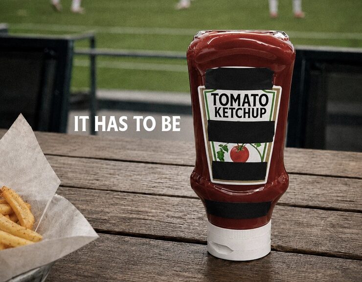 heinz arabia world cup campaign shows its bottles are too familiar to hide