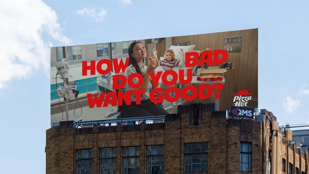 pizza hut tests your priorities