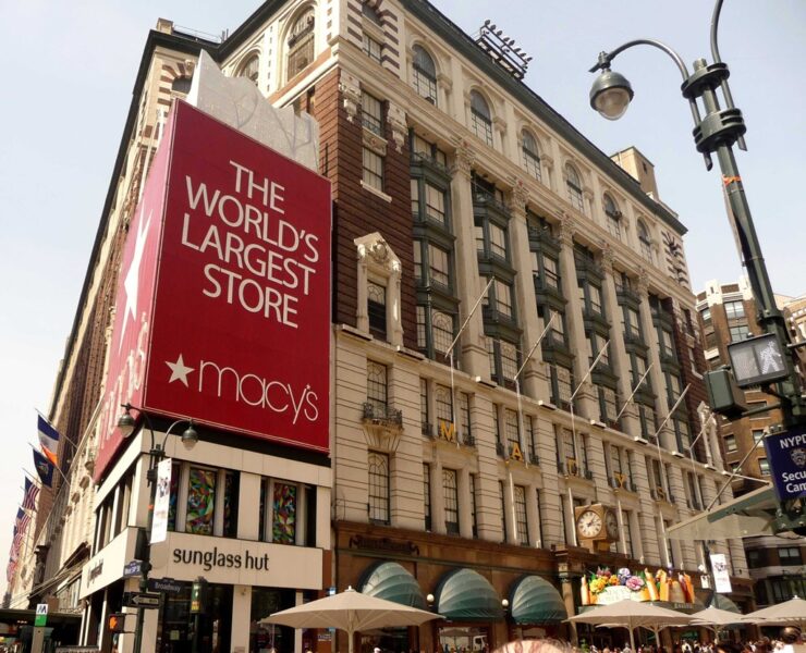 the iconic herald square macys sign is down laying history bare