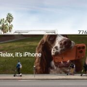 iphone billboards swap perfection for everyday chaos