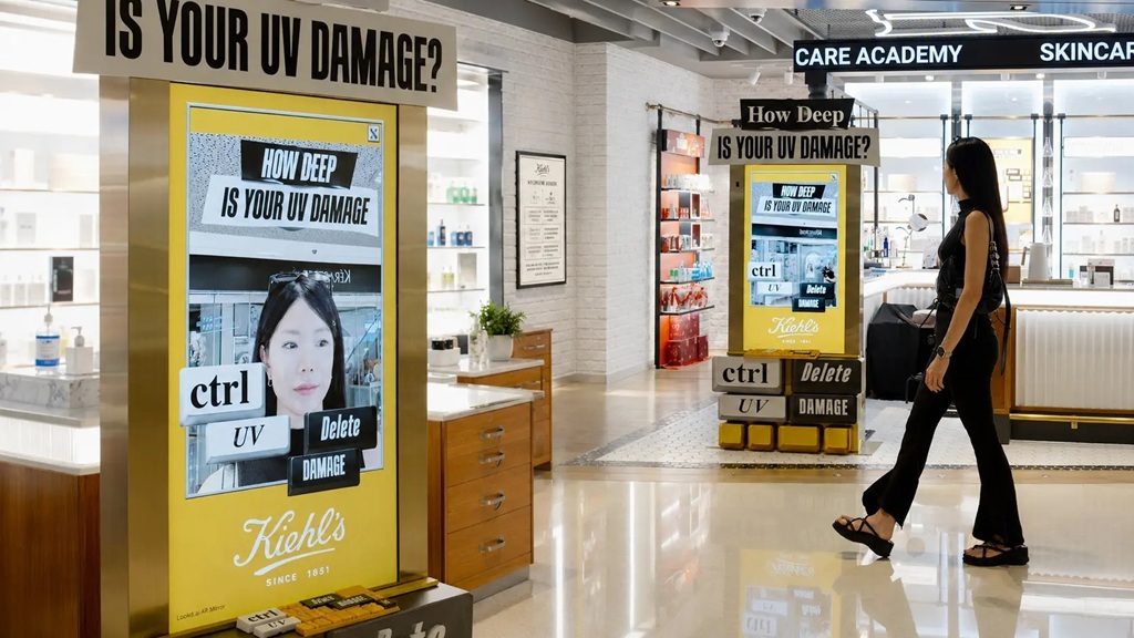 kiehls expands permanent smart mirror rollout across five markets