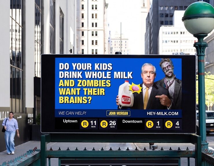 morgan morgan parody highlighting zombie attracting brain benefits