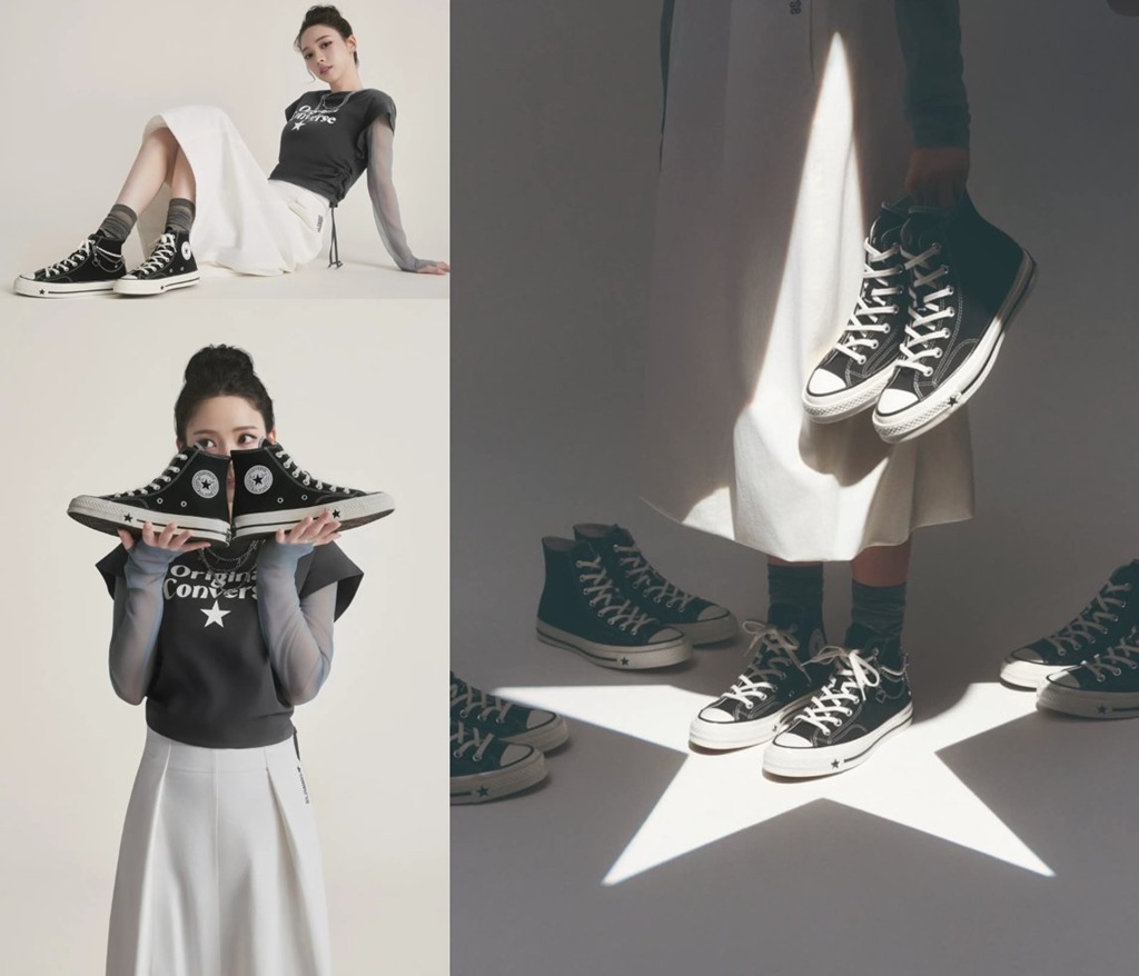 Блик на юбке стал капюшоном ККК: как реклама Converse взорвала интернет 2 converse1